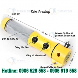 ĐÈN PIN THOÁT HIỂM+BÚA THOÁT HIỂM