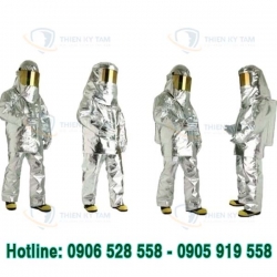 QUẦN ÁO CHỐNG CHÁY TRÁNG BẠC KTFS1000 HÀN QUỐC