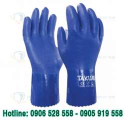 GĂNG TAY CHỐNG DẦU NHẬT BẢN - TAKUMI PVC 600
