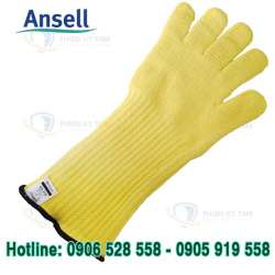 GĂNG TAY CHỐNG CẮT SỢI KELVAR LOẠI DÀI 45 CM
